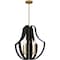 Quoizel Pendant Pendant 4 Lights Matte Black QP6188MBK - alternate 1